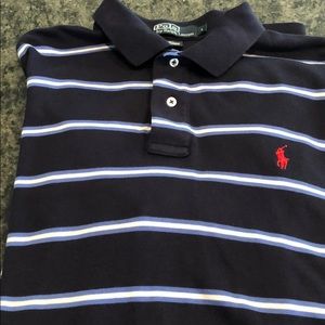 Ralph Lauren navy blue polo shirt size L